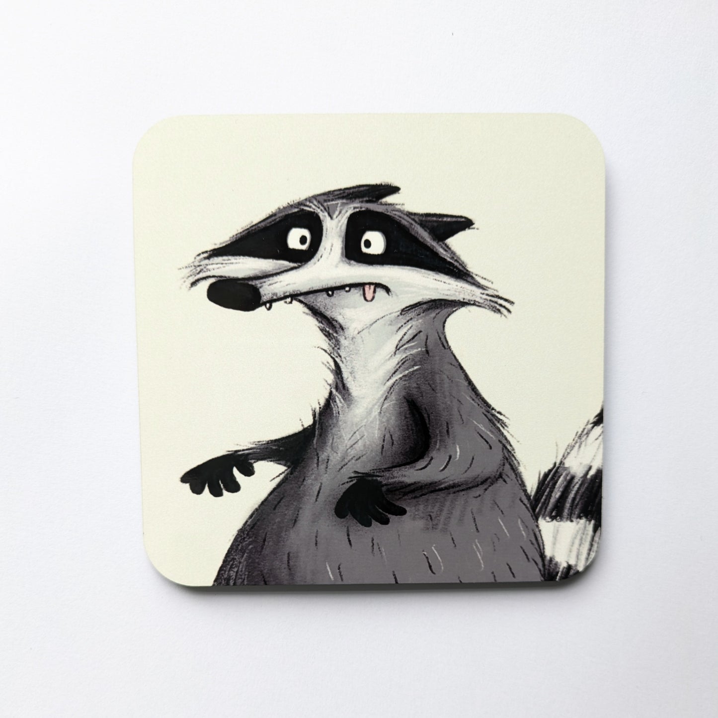 Raccoon Coaster