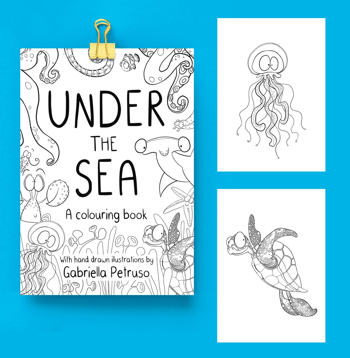 Under the Sea - Colouring book