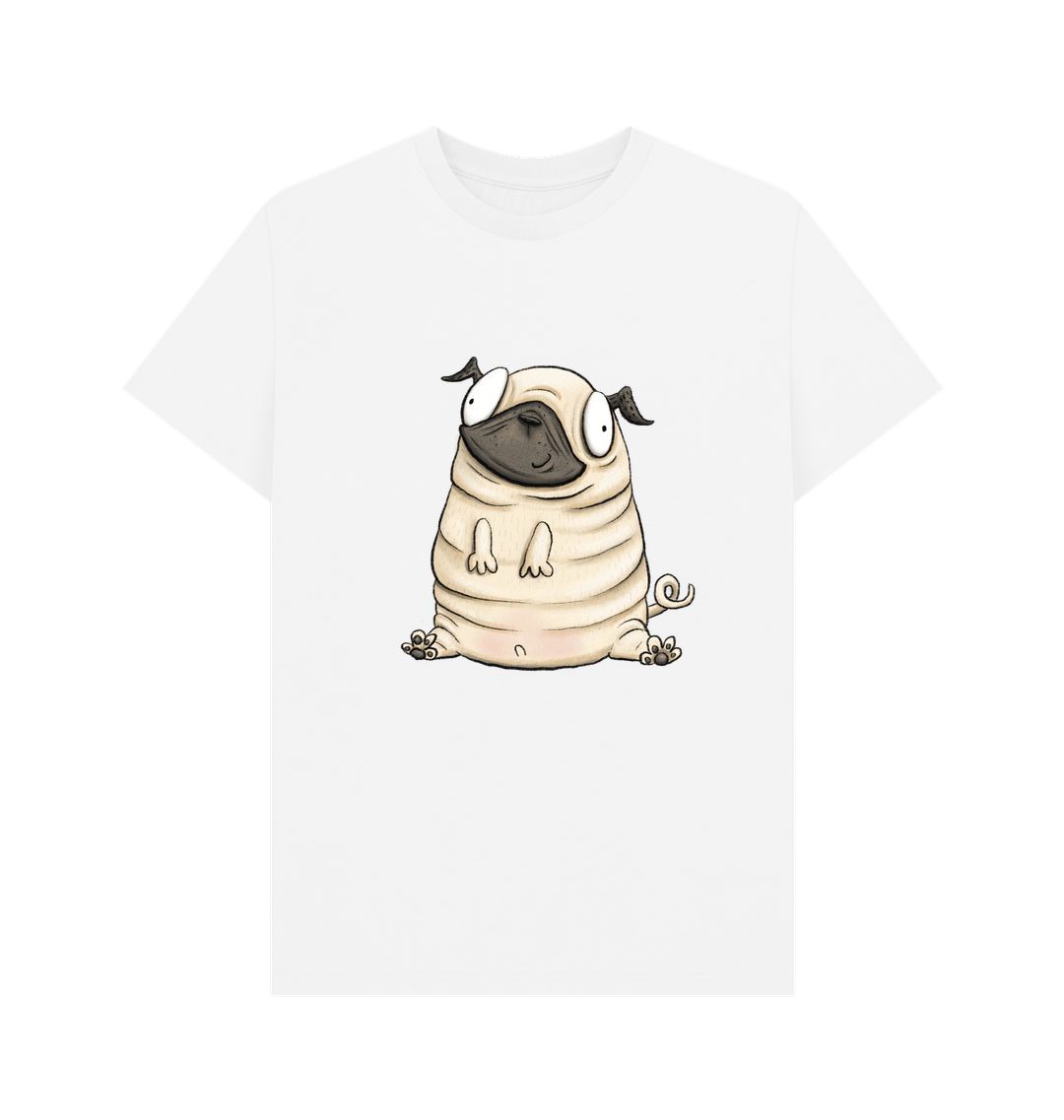 White Printed T-shirt Front