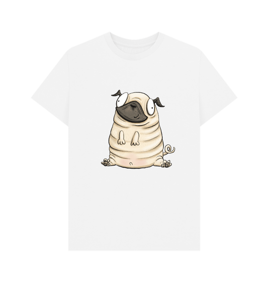 White Printed T-shirt Front