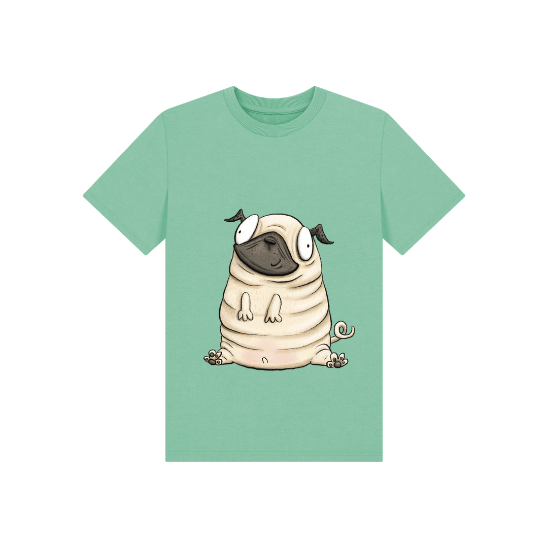 Peppermint Printed Kids T-Shirt Front