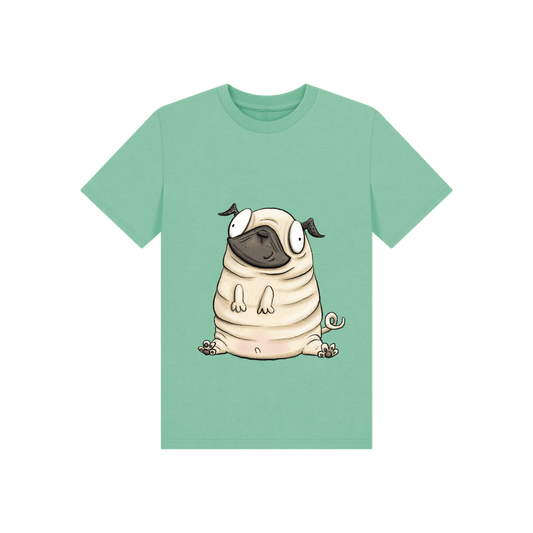 Peppermint Printed Kids T-Shirt Front