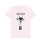 Pink Printed T-shirt Front