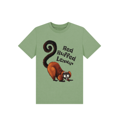 Sage Printed Kids T-Shirt Front