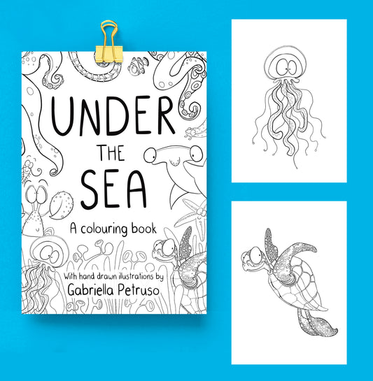 Under the Sea - Colouring book