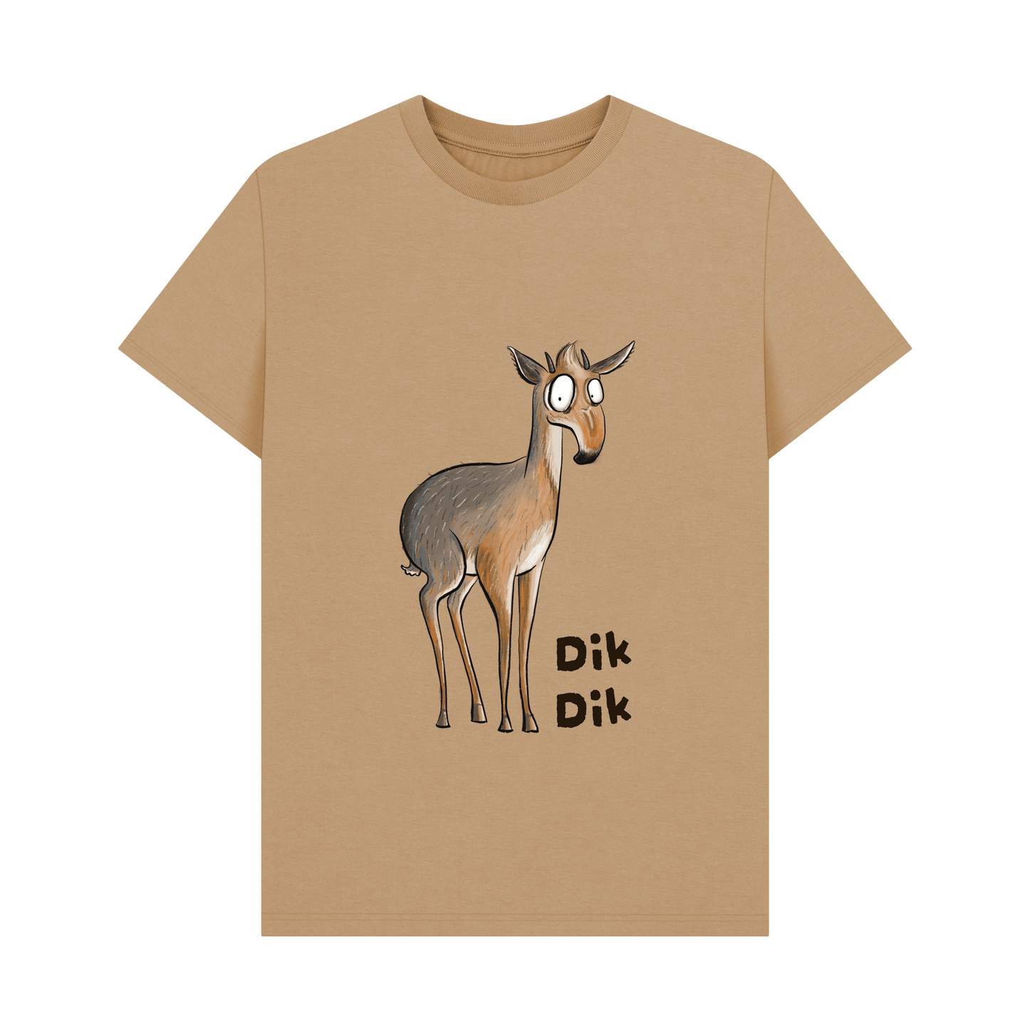 Sand Printed T-shirt Front