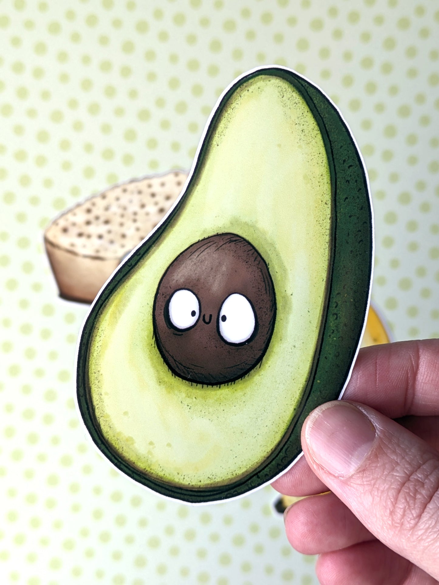 Avocado Sticker