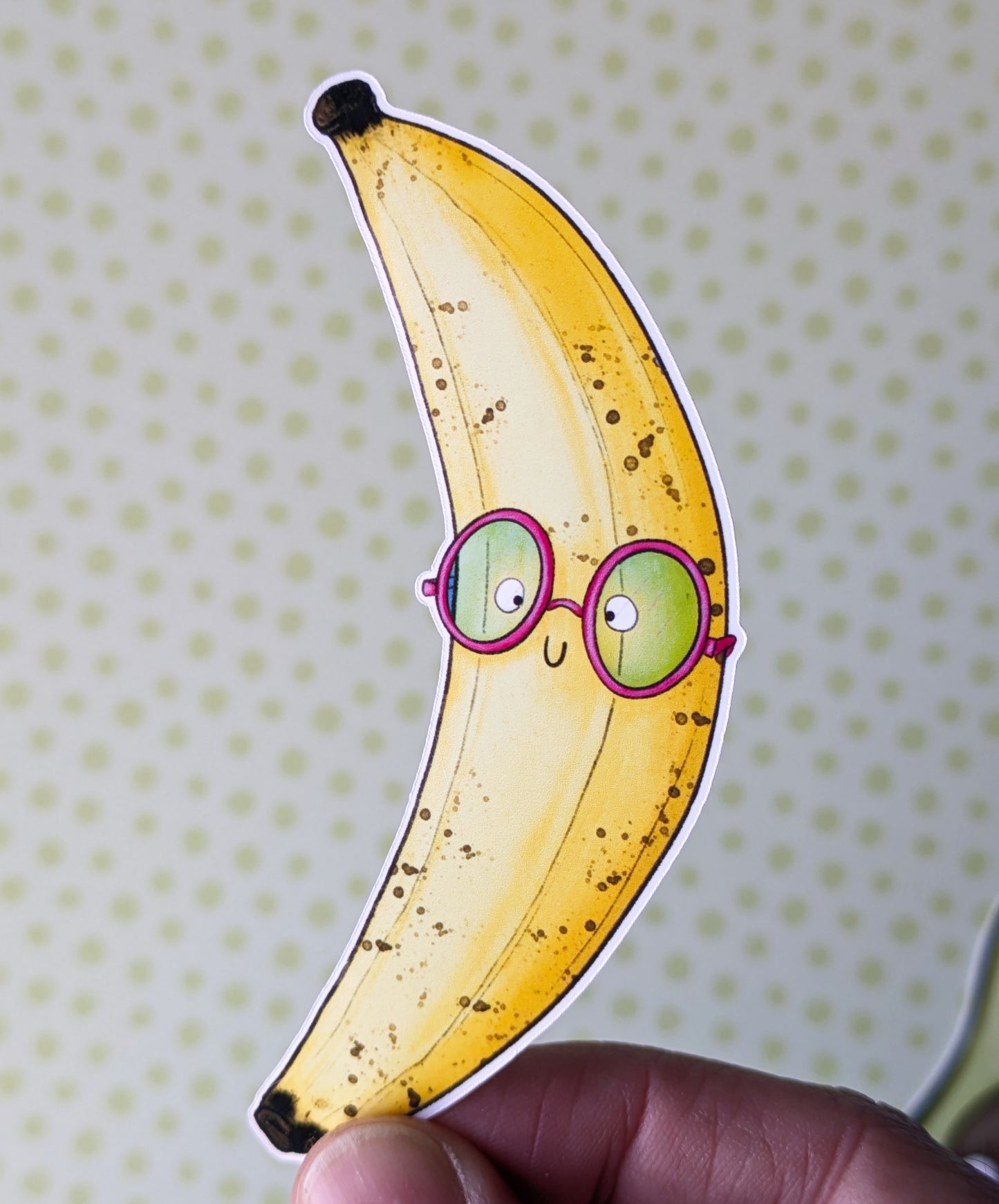 Banana Sticker - Nerd
