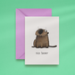 Nice Beaver A6 Illustrated greeting card