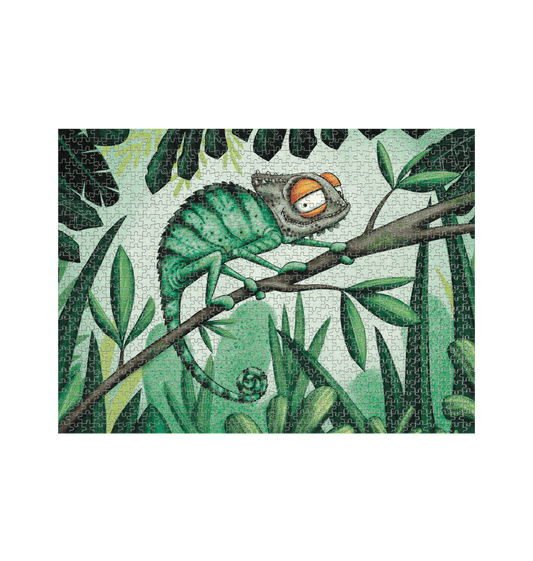 White Jigsaw Puzzles Front