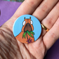 Lucky dip pin badge or magnet