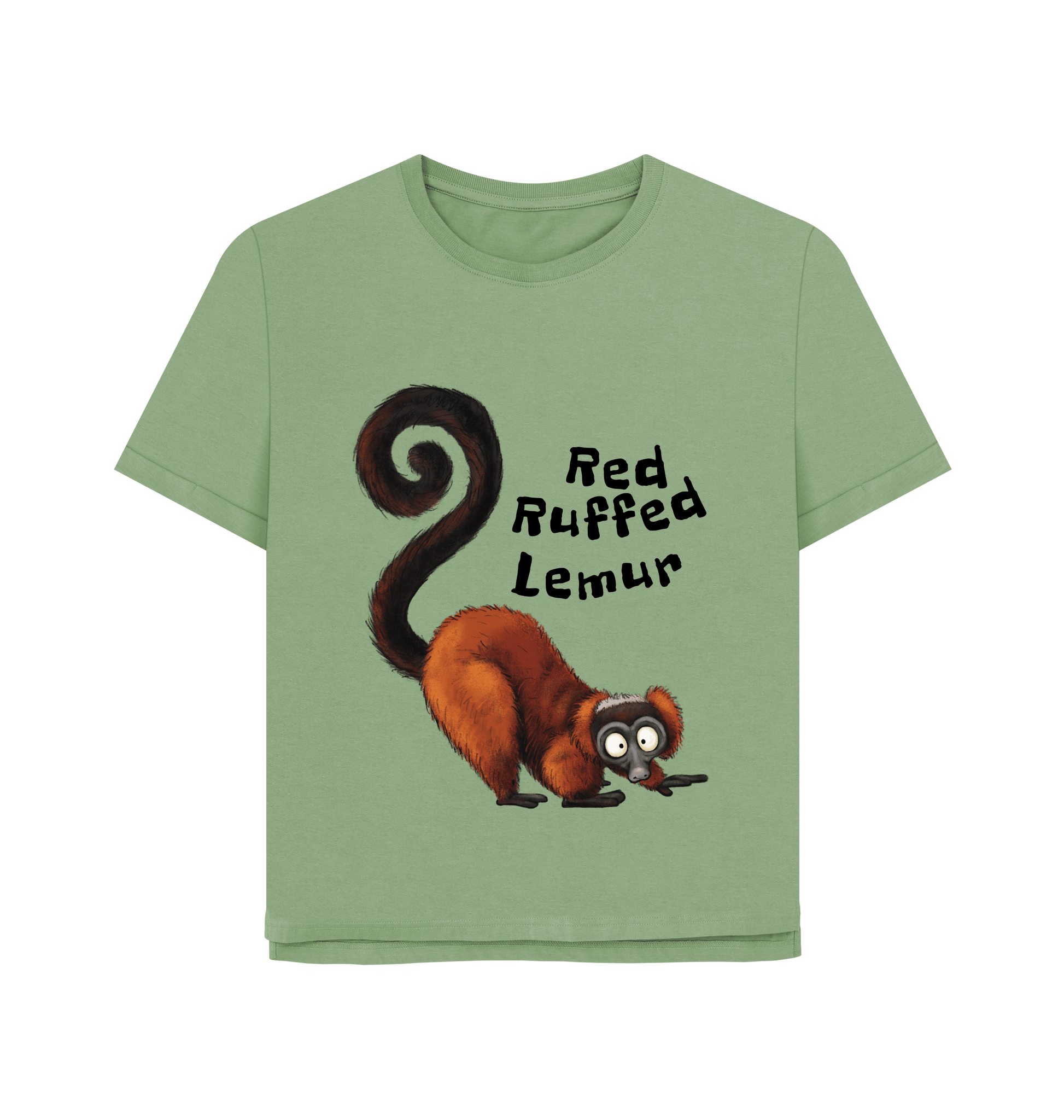 Sage Printed T-shirt Front