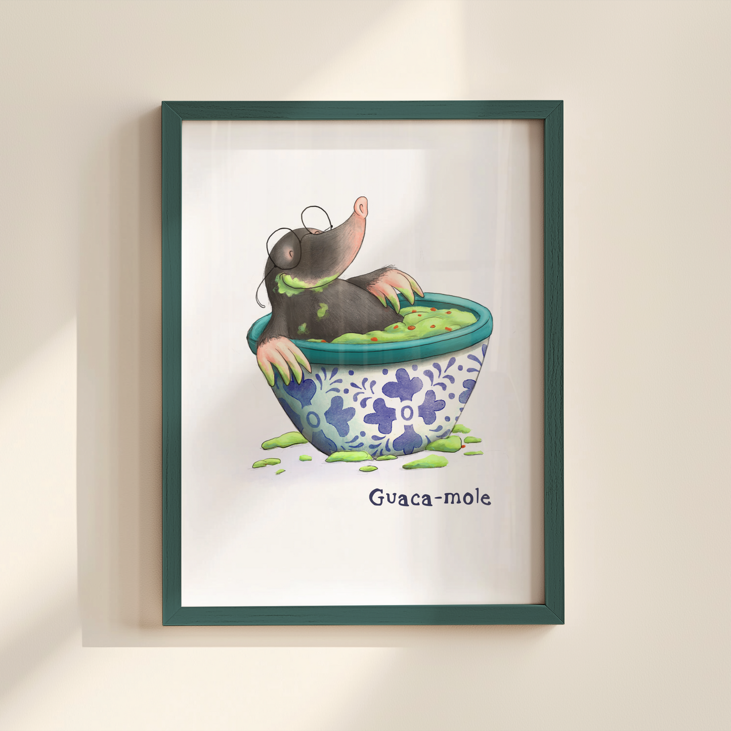 Guacamole art print