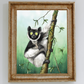 Indri Lemur art print