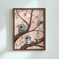 Koala family art print