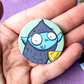 Lucky dip pin badge or magnet
