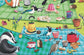 Woodland Picnic Art Print.