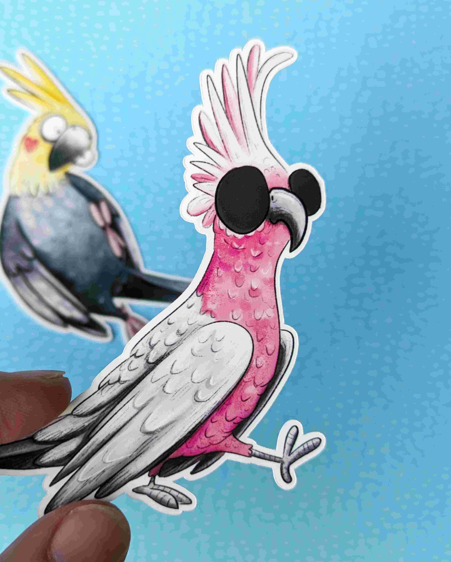 Galah Cockatoo Sticker